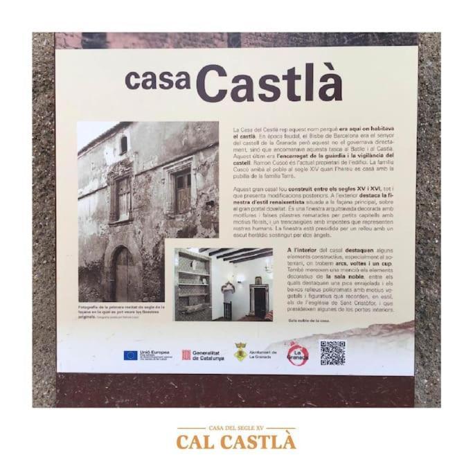 Cal Castla Villa La Granada Exteriör bild